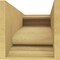 Ekena Millwork 11"W x 22"D x 11"H Wide Scroll Rough Cedar Woodgrain TimberThane Corbel, Primed Tan CORUR11X22X11SCRRCPR - alternate 3